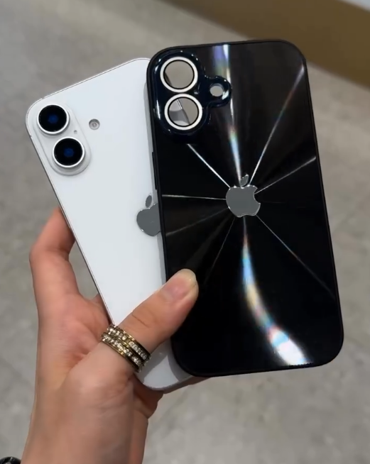 iPhone 16/16Plus Luxury Glitter Bling Laser Aurora iPhone Case