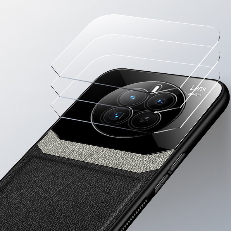 Realme 12 Pro+ Premium Leather Lens Protective Case