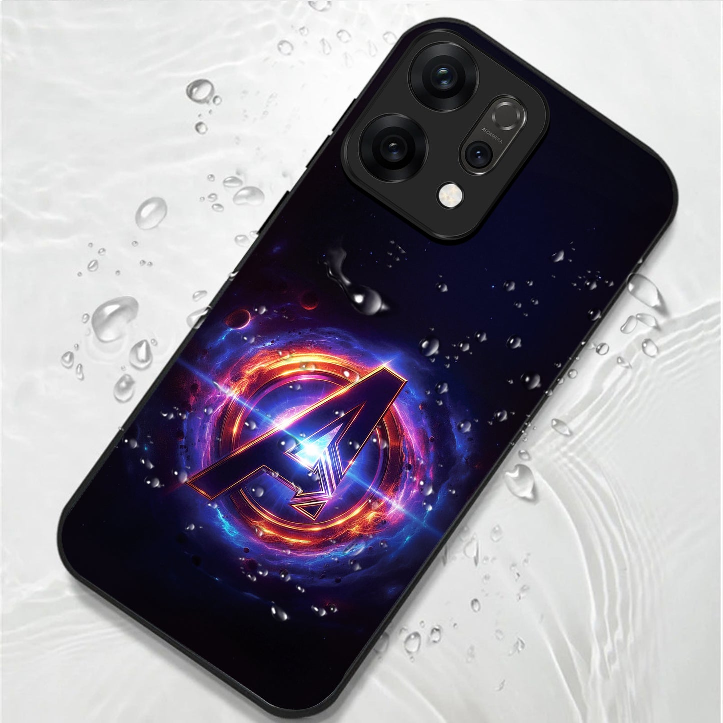 Oppo Reno 14 5G Premium Acrylic Shockproof Glass Back Case (Endgame Impact)
