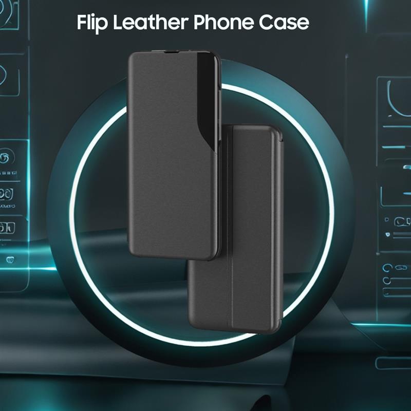 Vivo V27 / V27 Pro 5G Luxury Half Window Leather Flip Case
