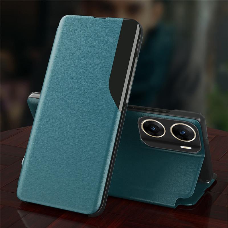 Vivo V29e 5G Luxury Half Window Leather Flip Case