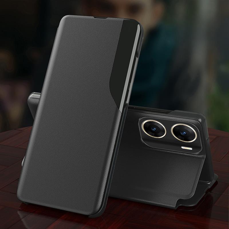 Vivo V29e 5G Luxury Half Window Leather Flip Case