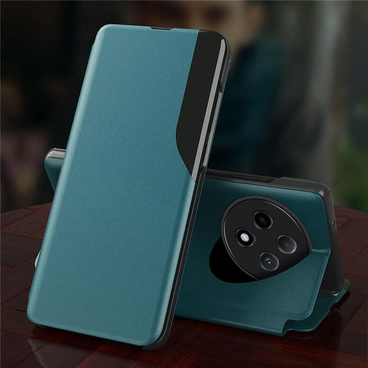 Oppo F27 Pro+ 5G Luxury Half Window Leather Flip Case