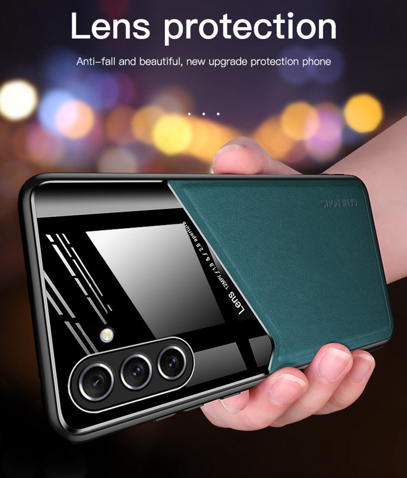 Samsung Galaxy S23 FE 5G Luxury Generous® Leather Protective Back Case