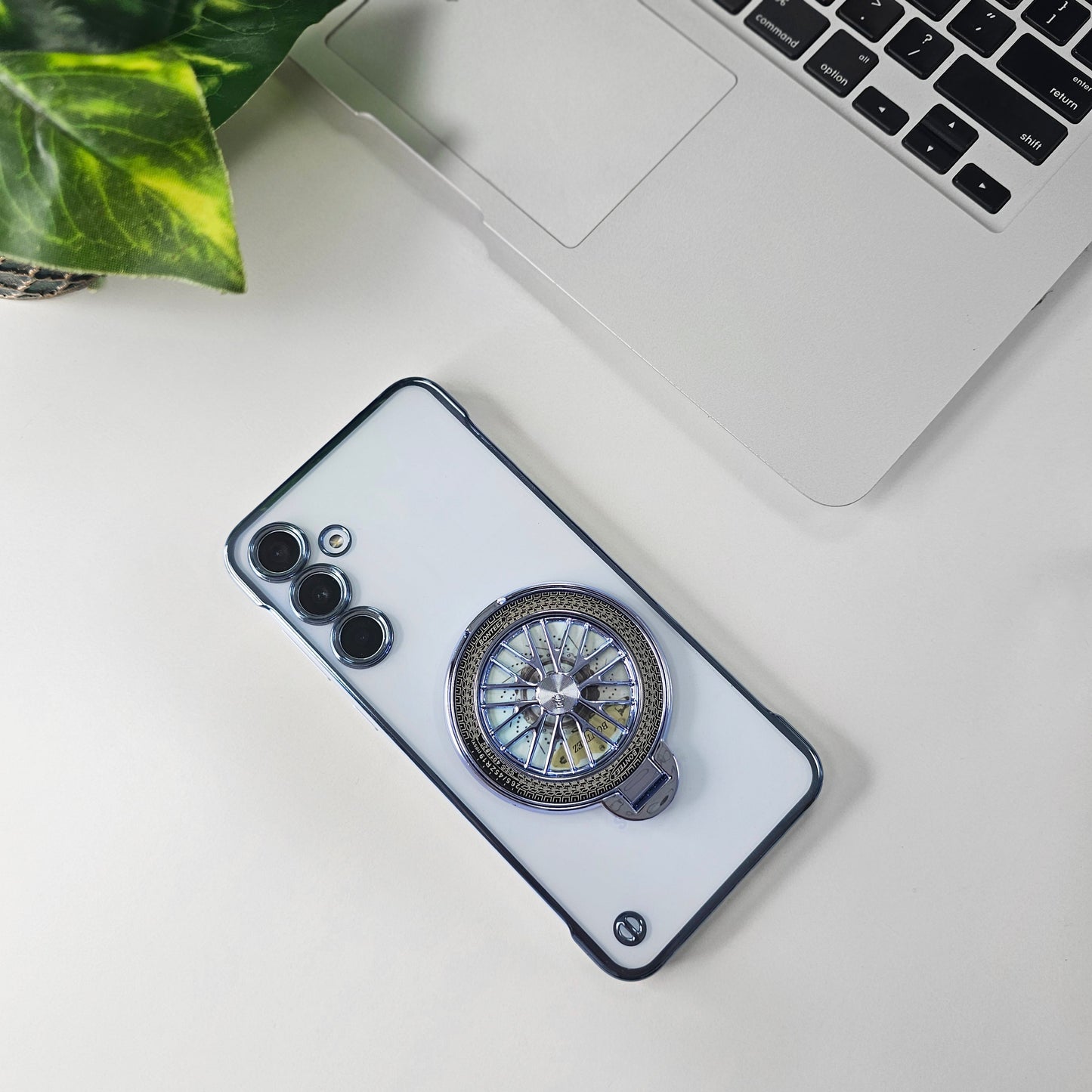 Samsung Galaxy S23 5G Porsche® Wheel Frameless Case