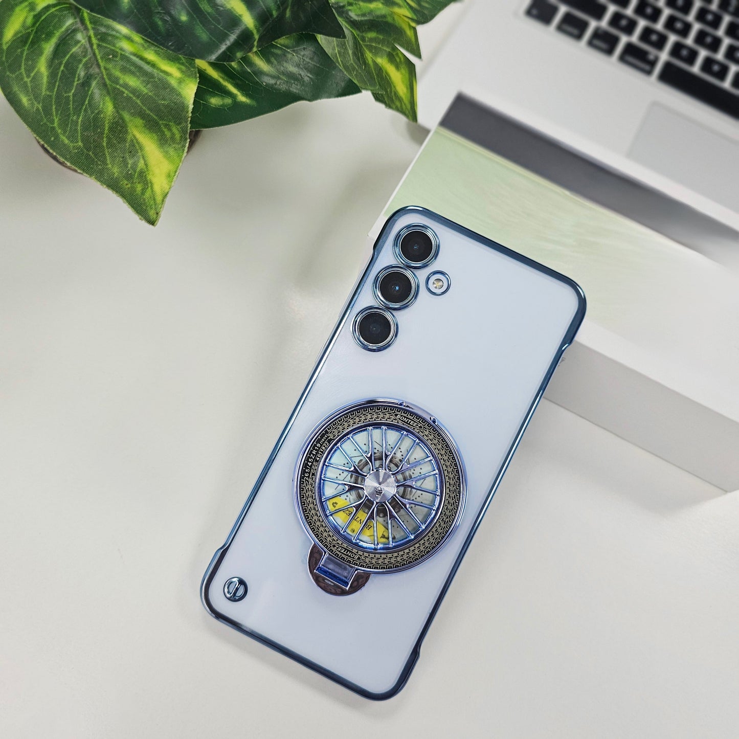 Samsung Galaxy A55 5G Porsche® Wheel Frameless Case