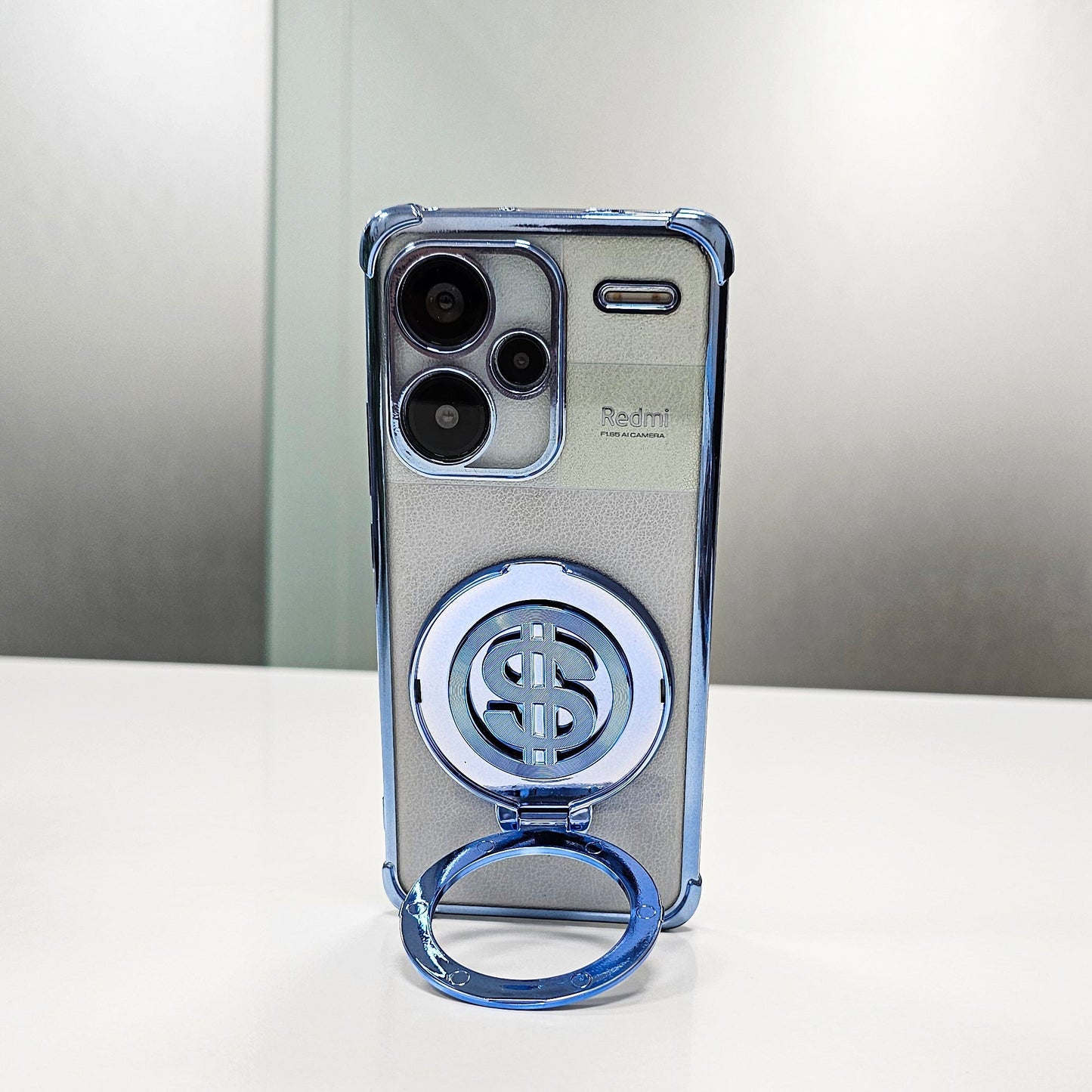 Redmi Note 13 Pro+ 5G Four Corner Airbags 100% Original Astro Money Magnet Rotating Dollar Case