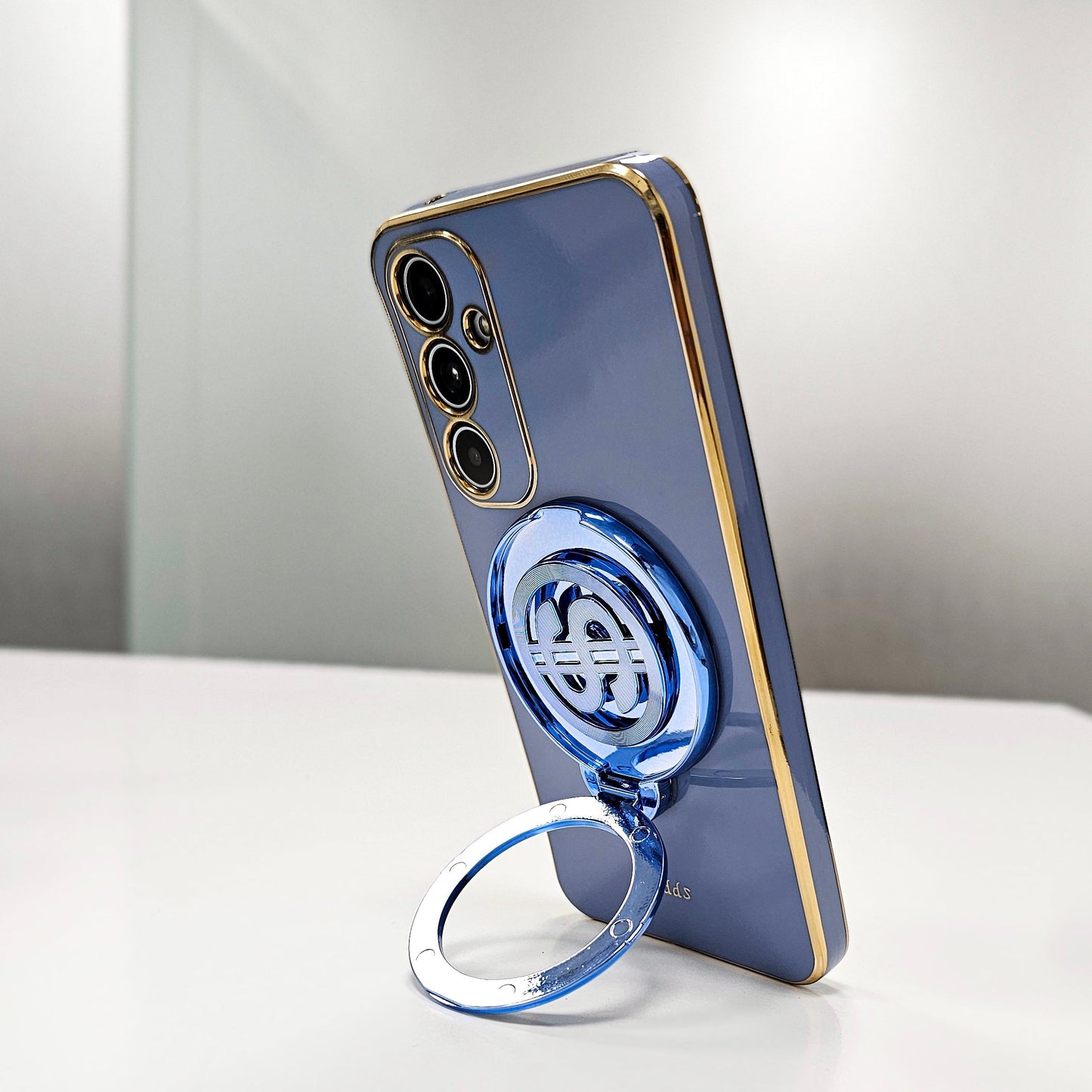 Samsung Galaxy A55 5G Luxury Silicone Money Magnet Rotating Dollar Case