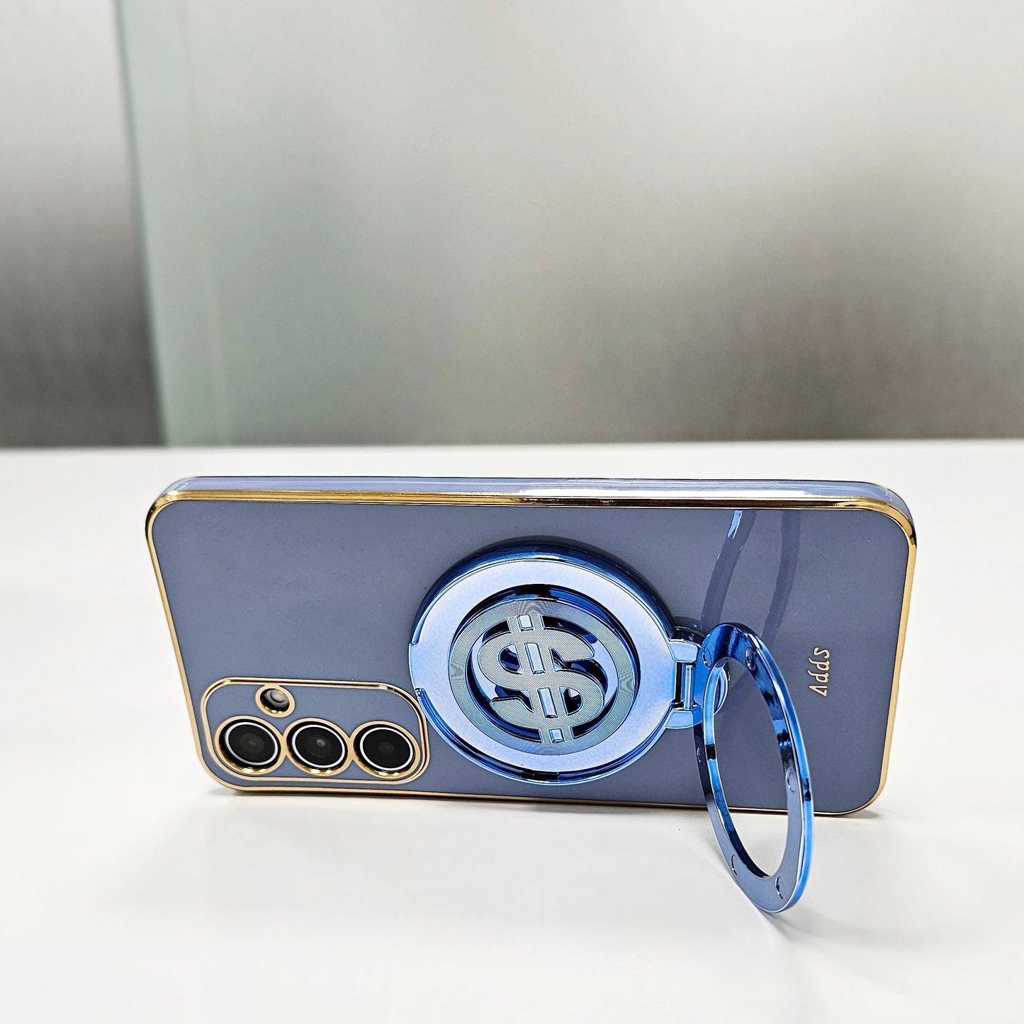 Samsung Galaxy A55 5G Luxury Silicone Money Magnet Rotating Dollar Case