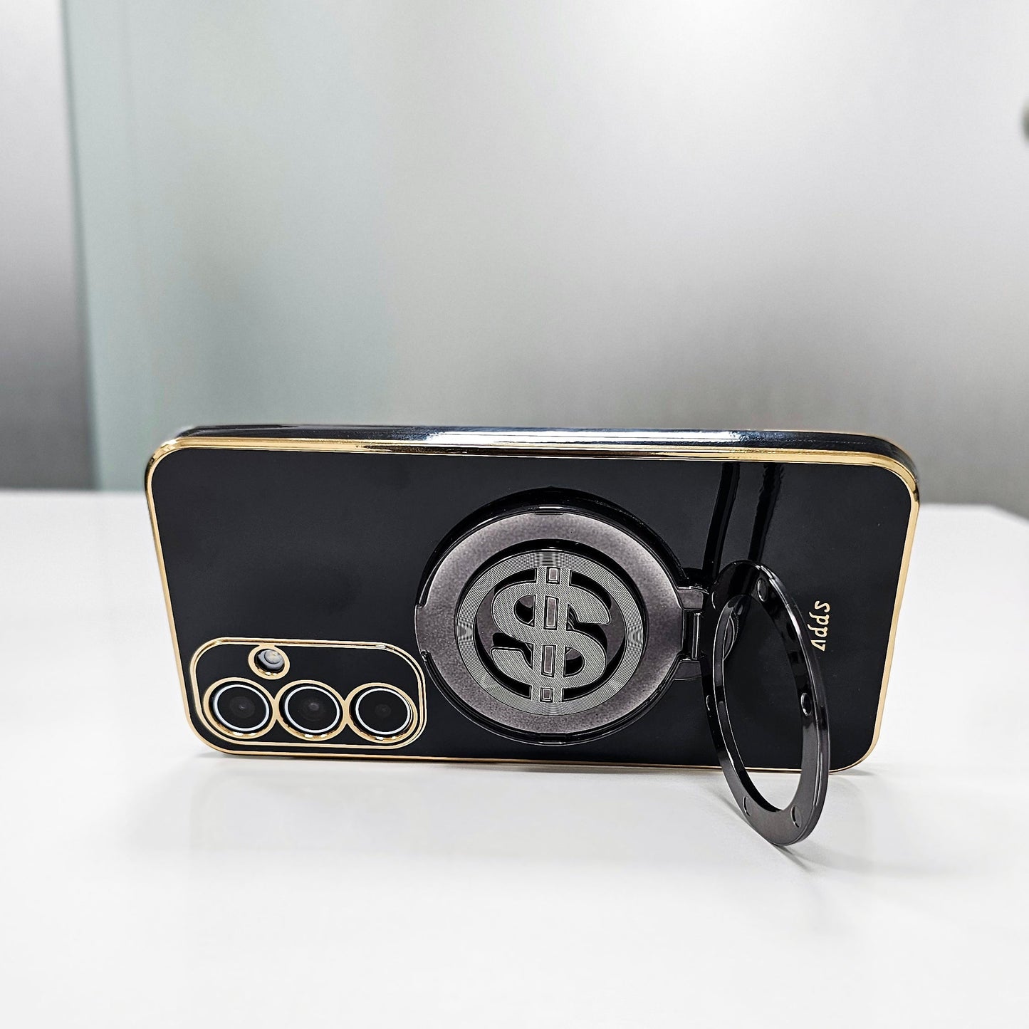 Samsung Galaxy A55 5G Luxury Silicone Money Magnet Rotating Dollar Case