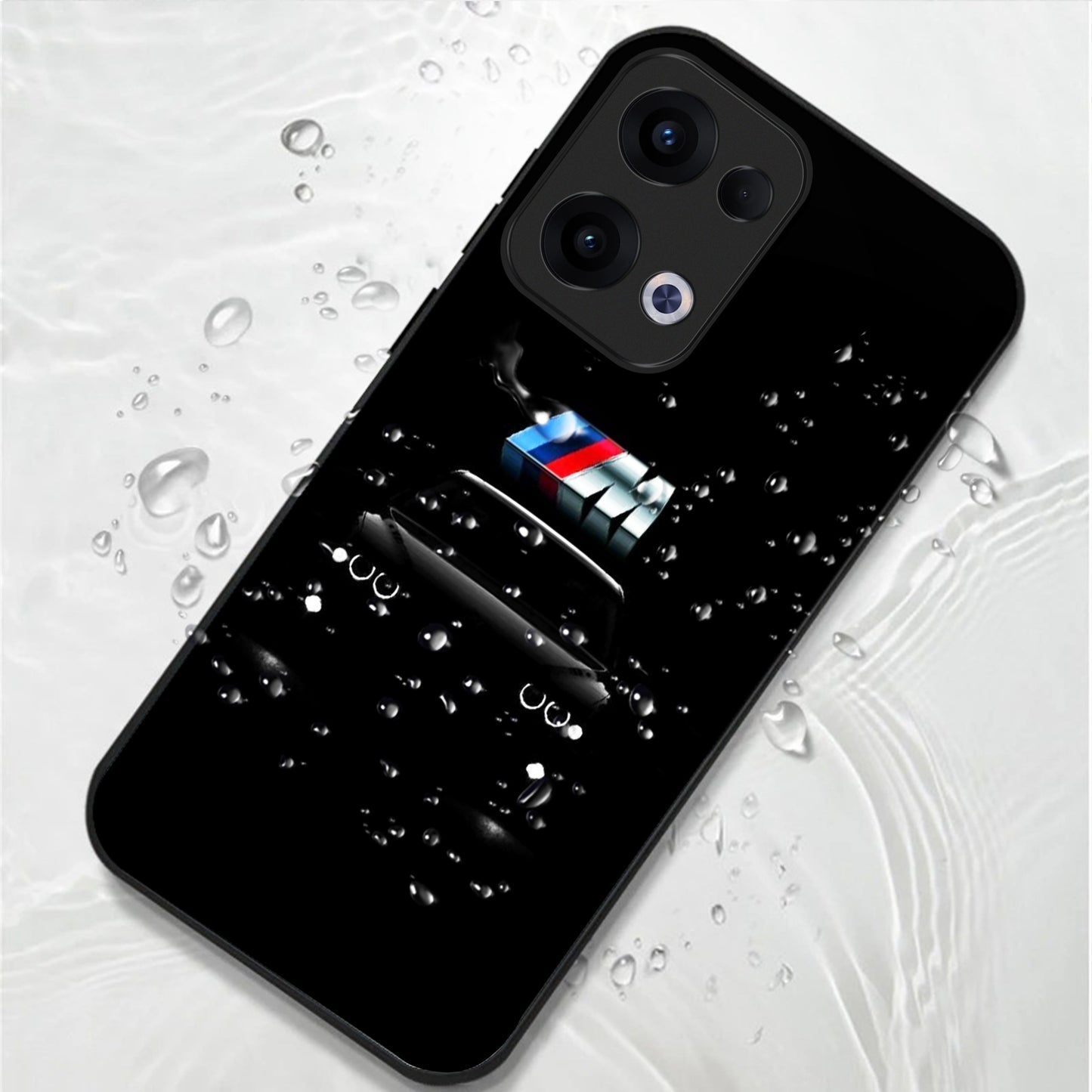 Oppo Reno 13 5G Premium Acrylic Shockproof Glass Back Case (Motorsport Edition)