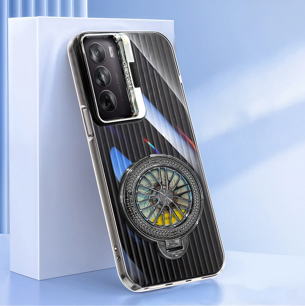 Slim dual-layer Oppo Reno 12 case with camera protection.