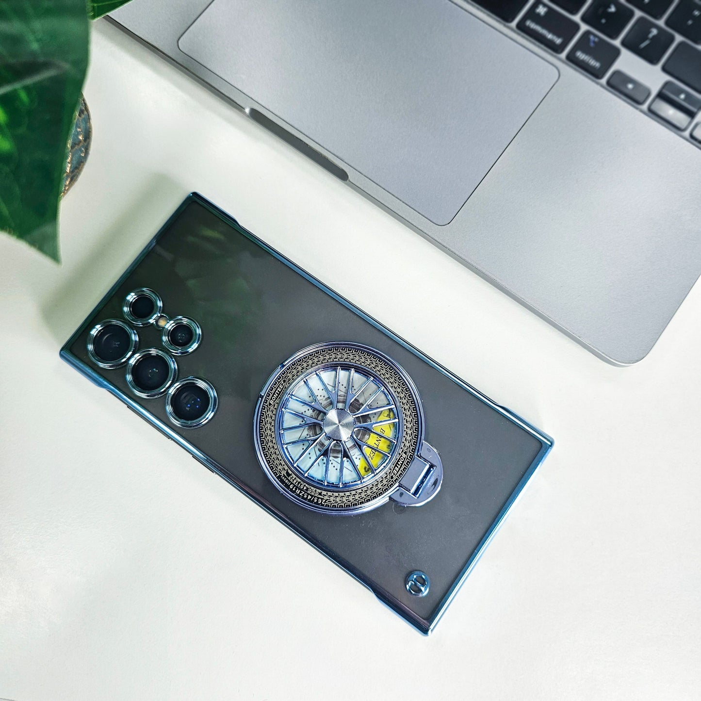 Samsung Galaxy S23 Ultra 5G Porsche® Wheel Frameless Case