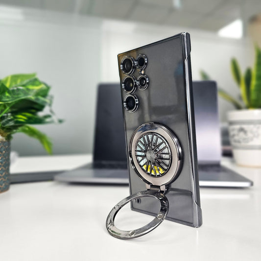 Samsung Galaxy S23 Ultra 5G Porsche® Wheel Frameless Case