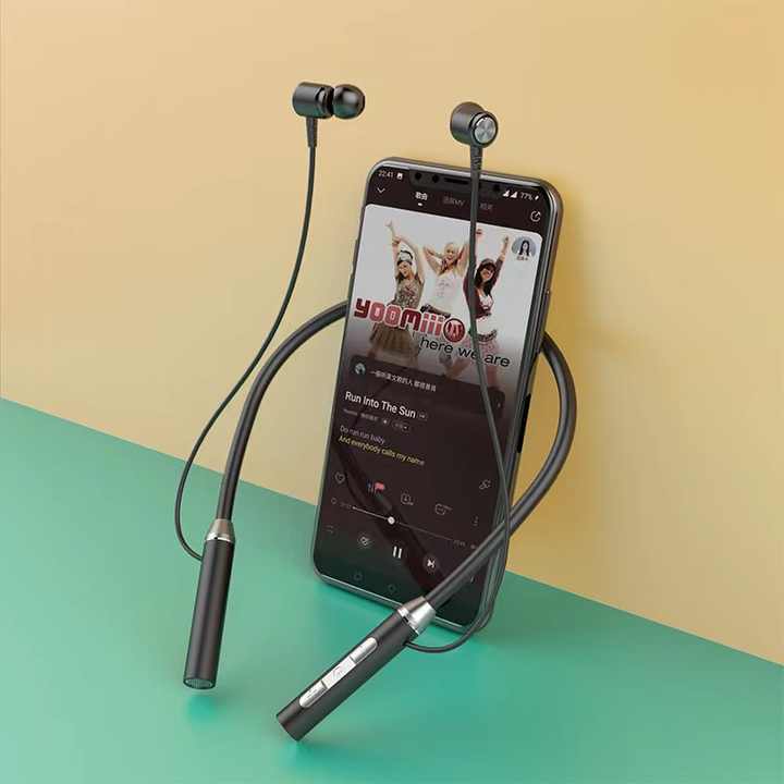 Premium Wireless Neck Band Earphone With Soft Earbuds