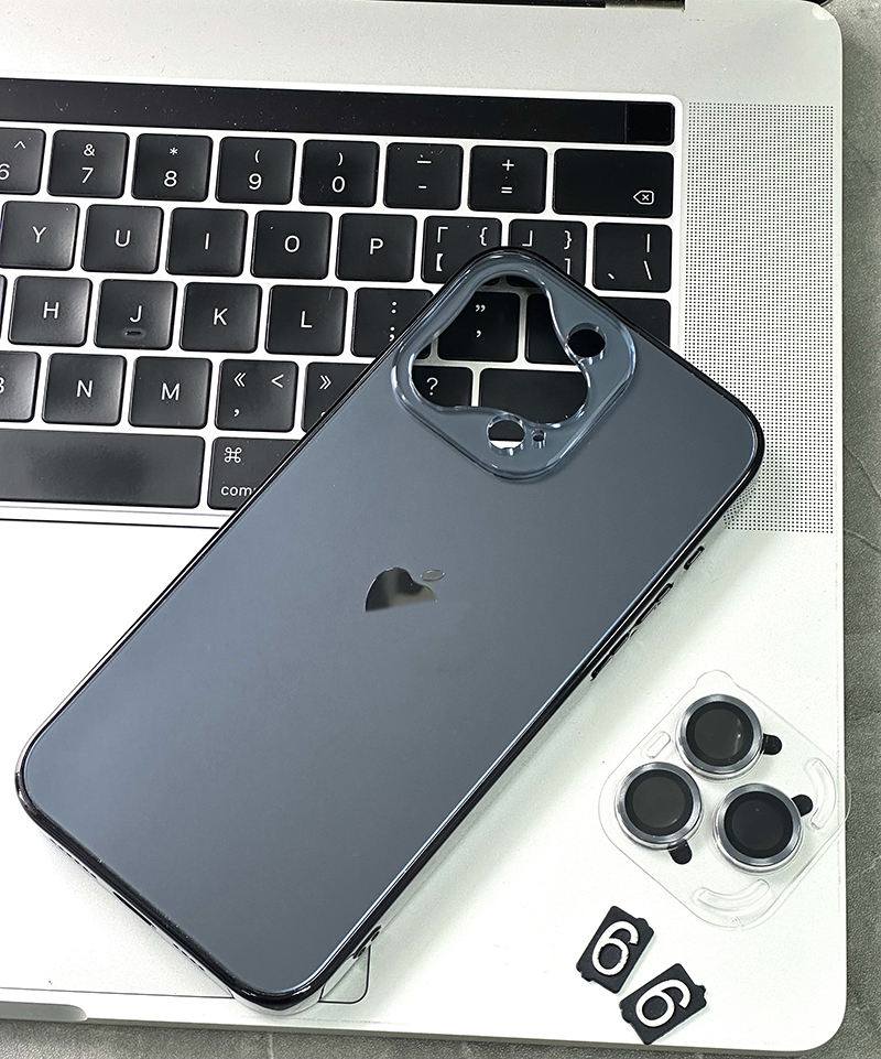 iPhone 15 Pro Titanium Premium Shockproof Anti Fingerprint iPhone Case