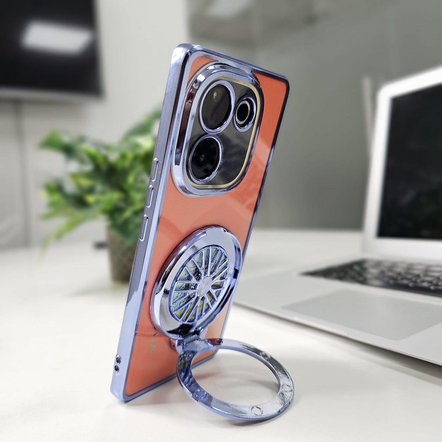 Vivo T3 Pro 5G Ferrari Wheel Electroplating Case