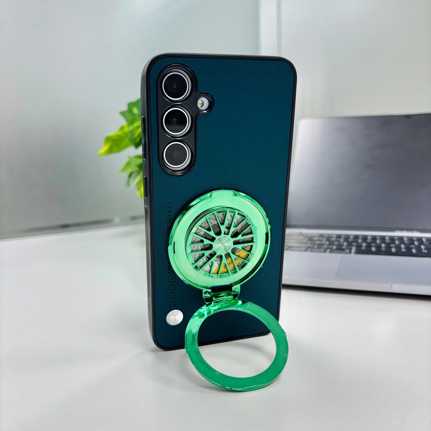 Samsung Galaxy S24 FE 5G Best Selling Stress Buster Soft Vegan Scratch Resistant Back Case