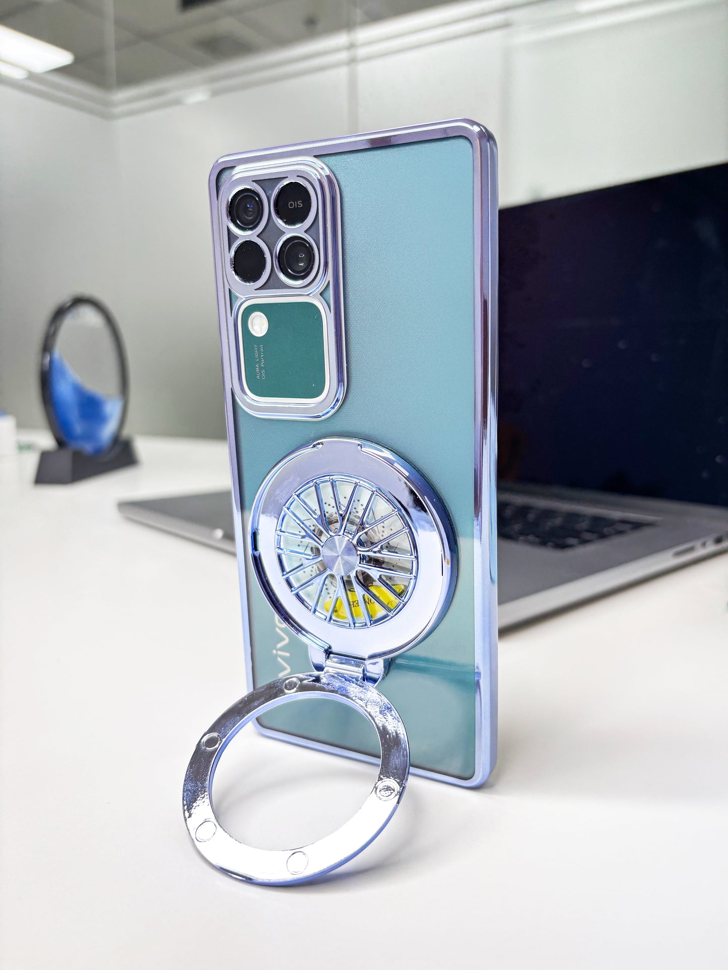 Vivo V30 Pro 5G Ferrari Wheel Electroplating Case