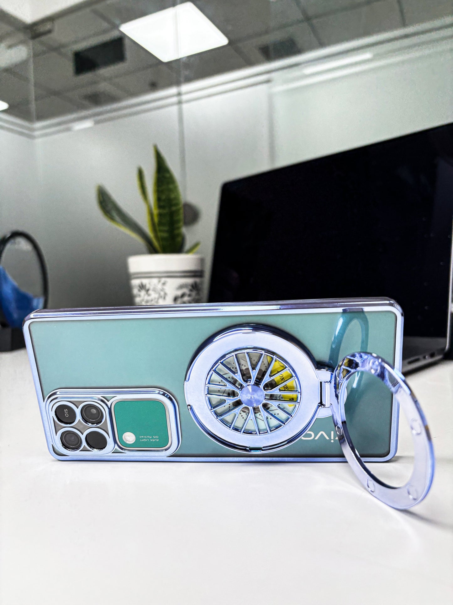 Vivo V30 Pro 5G Ferrari Wheel Electroplating Case