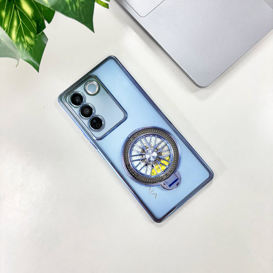 Vivo V27/V27 Pro 5G Ferrari Wheel Electroplating Case