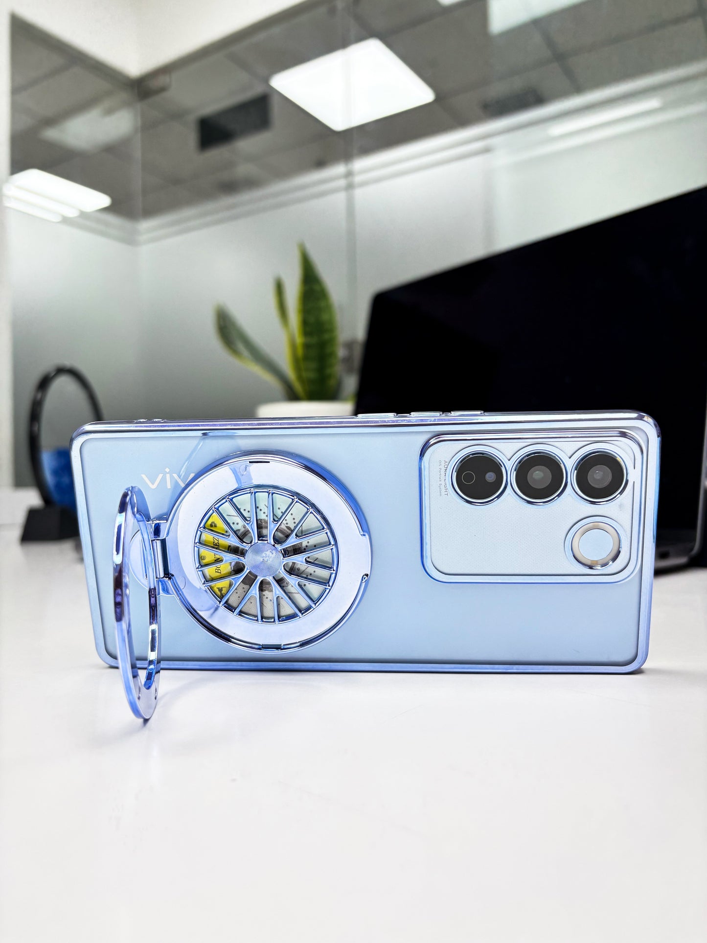 Vivo V27/V27 Pro 5G Ferrari Wheel Electroplating Case