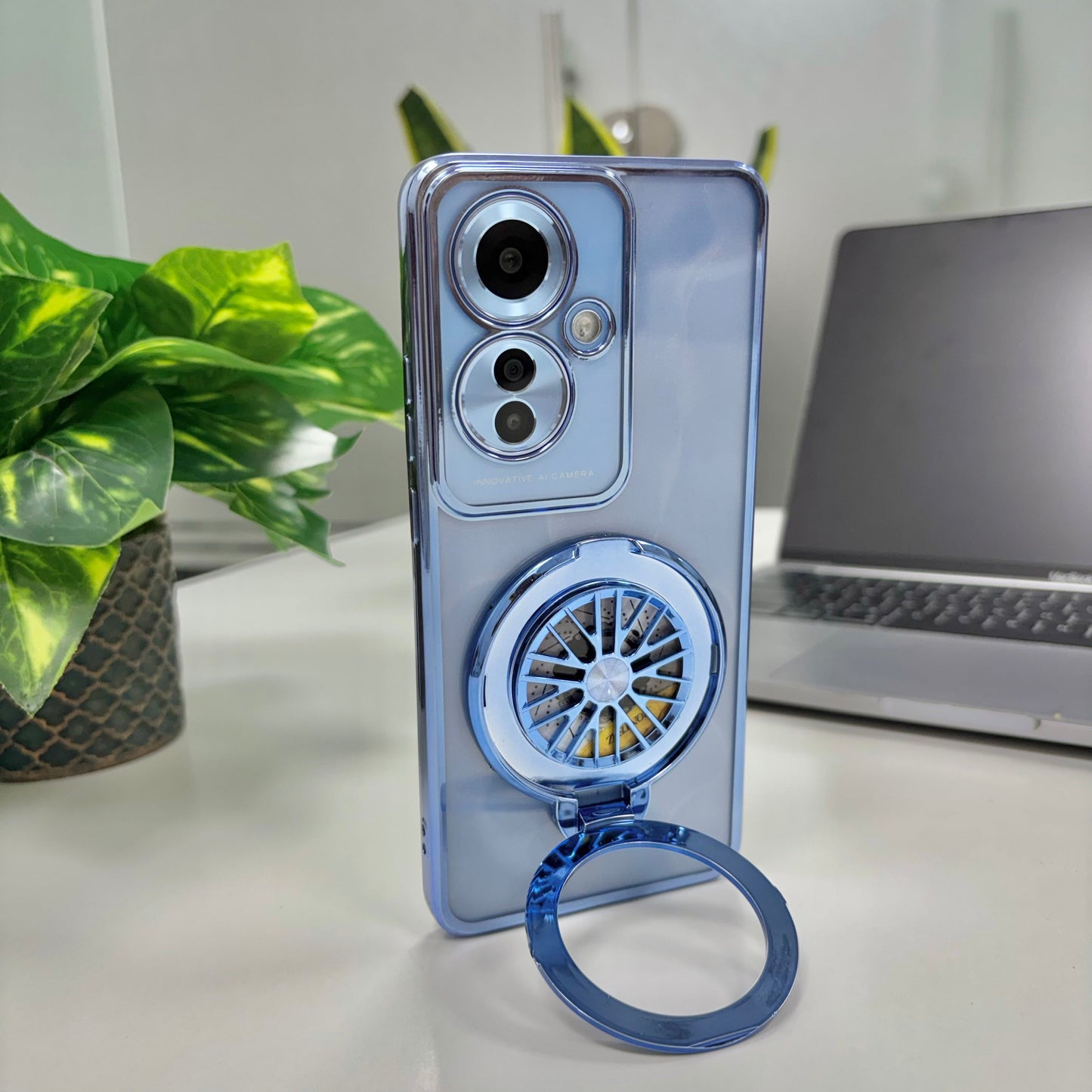 OPPO F25 Pro 5G Ferrari Wheel Electroplating Case