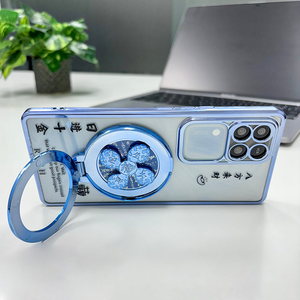 Vivo V30 Pro 5G Rich Manifestation Reflective Fidget Rotating Back Case