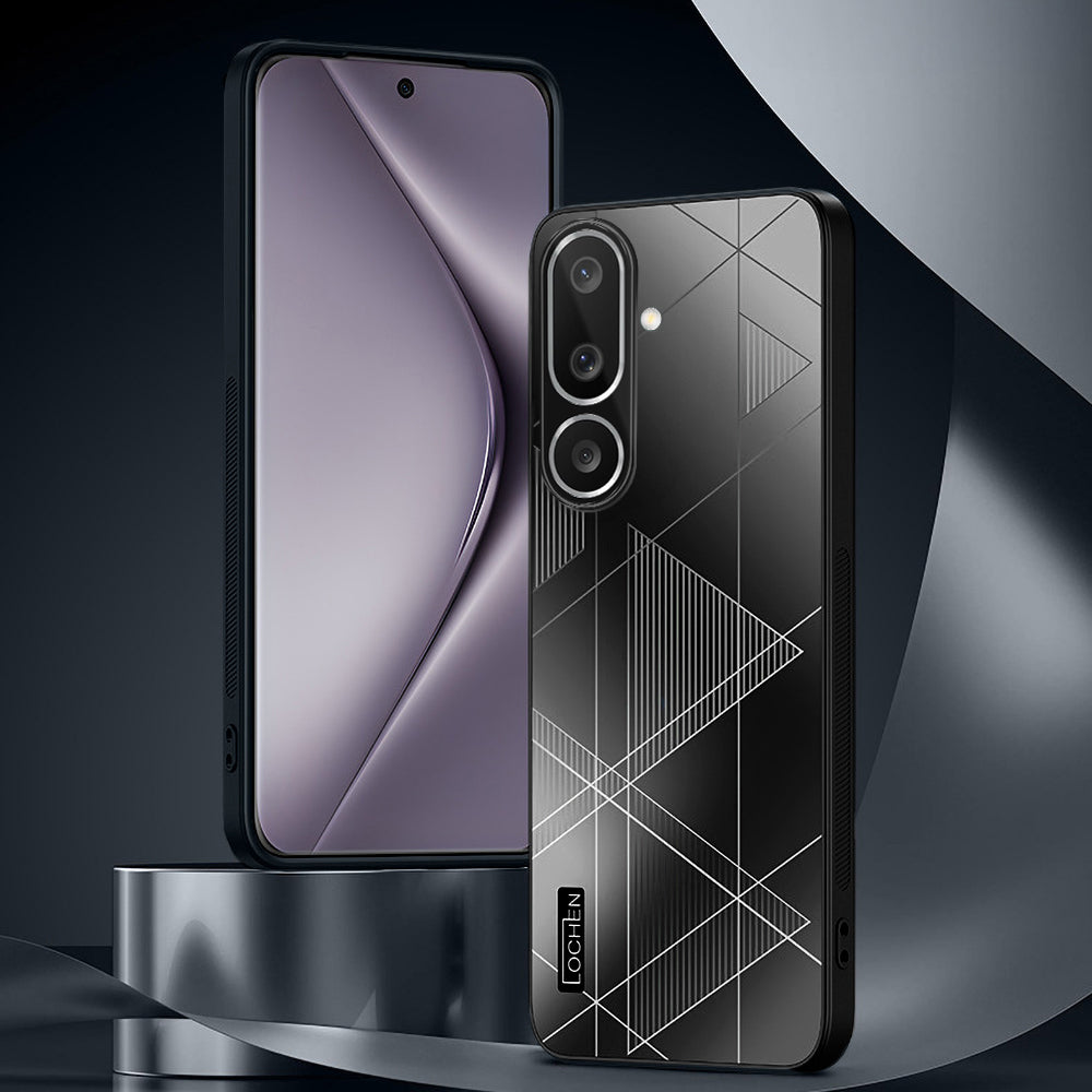 Samsung Galaxy M56 5G Triangle Pattern Matte Back Shockproof Case