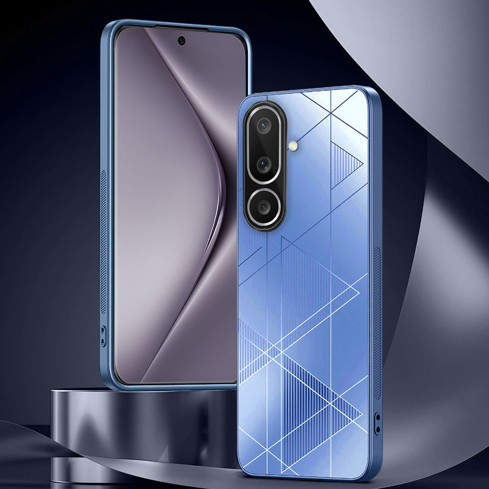 Samsung Galaxy M56 5G Triangle Pattern Matte Back Shockproof Case