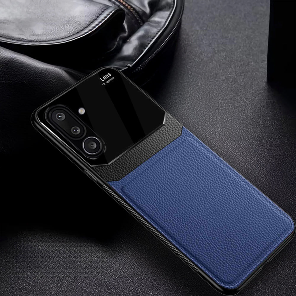 Samsung Galaxy M56 5G Premium Leather Lens Protective Case