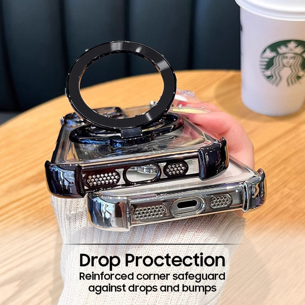 Redmi Note 14 Pro+ 5G Four Corner Airbags 100% Original Astro Money Magnet Rotating Dollar Case