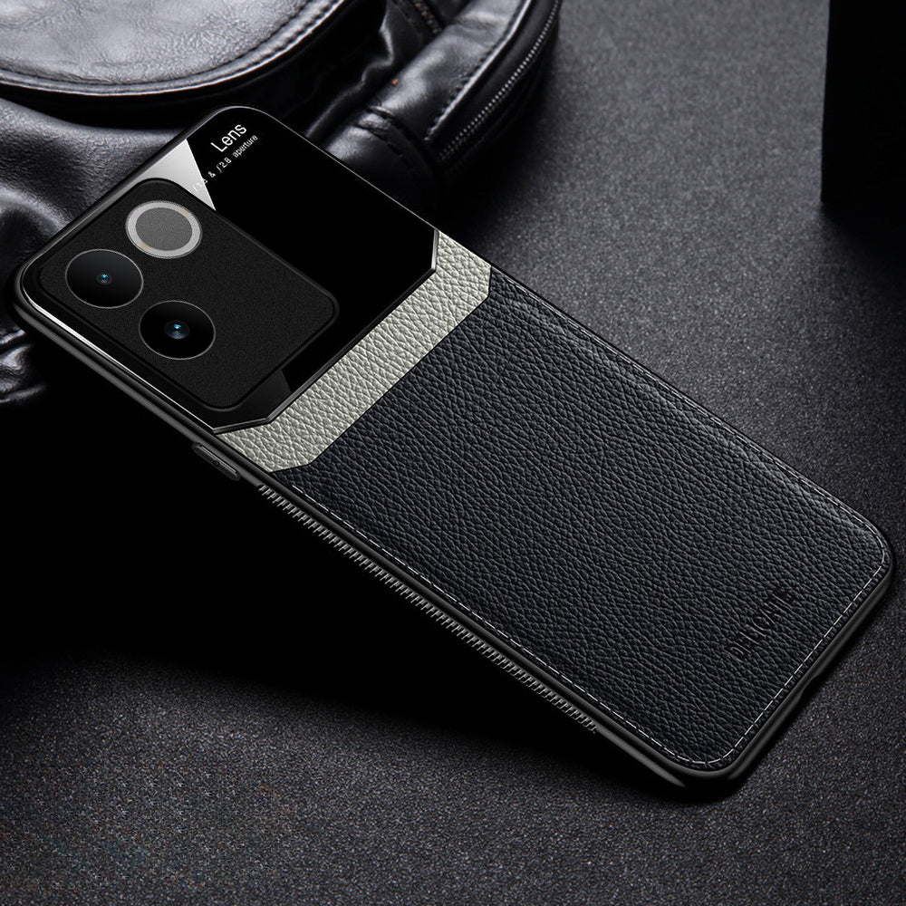 Vivo T2 Pro 5G Premium Leather Lens Protective Case