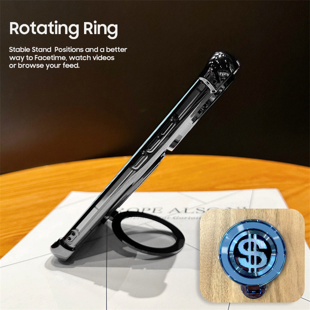 Vivo V29/V29 Pro 5G Four Corner Airbags 100% Original Astro Money Magnet Rotating Dollar Case