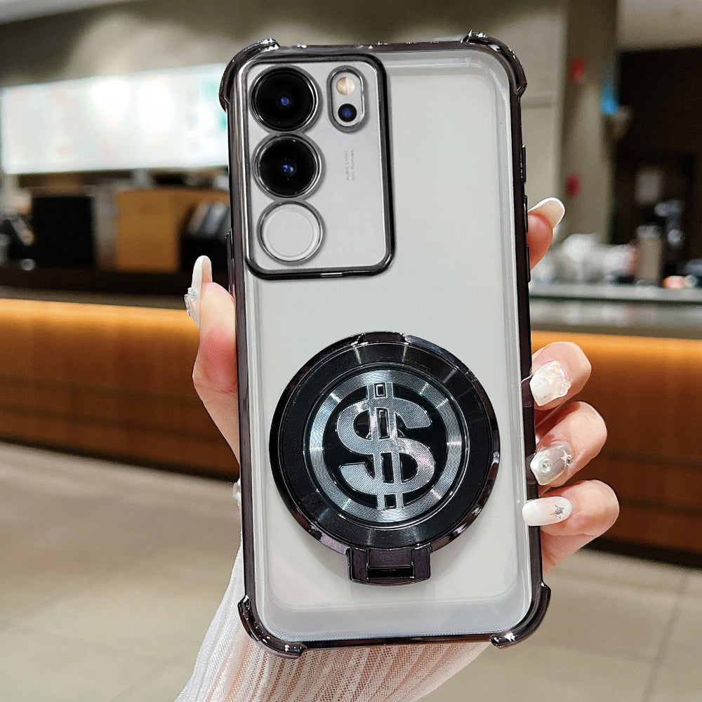 Vivo V29/V29 Pro 5G Four Corner Airbags 100% Original Astro Money Magnet Rotating Dollar Case