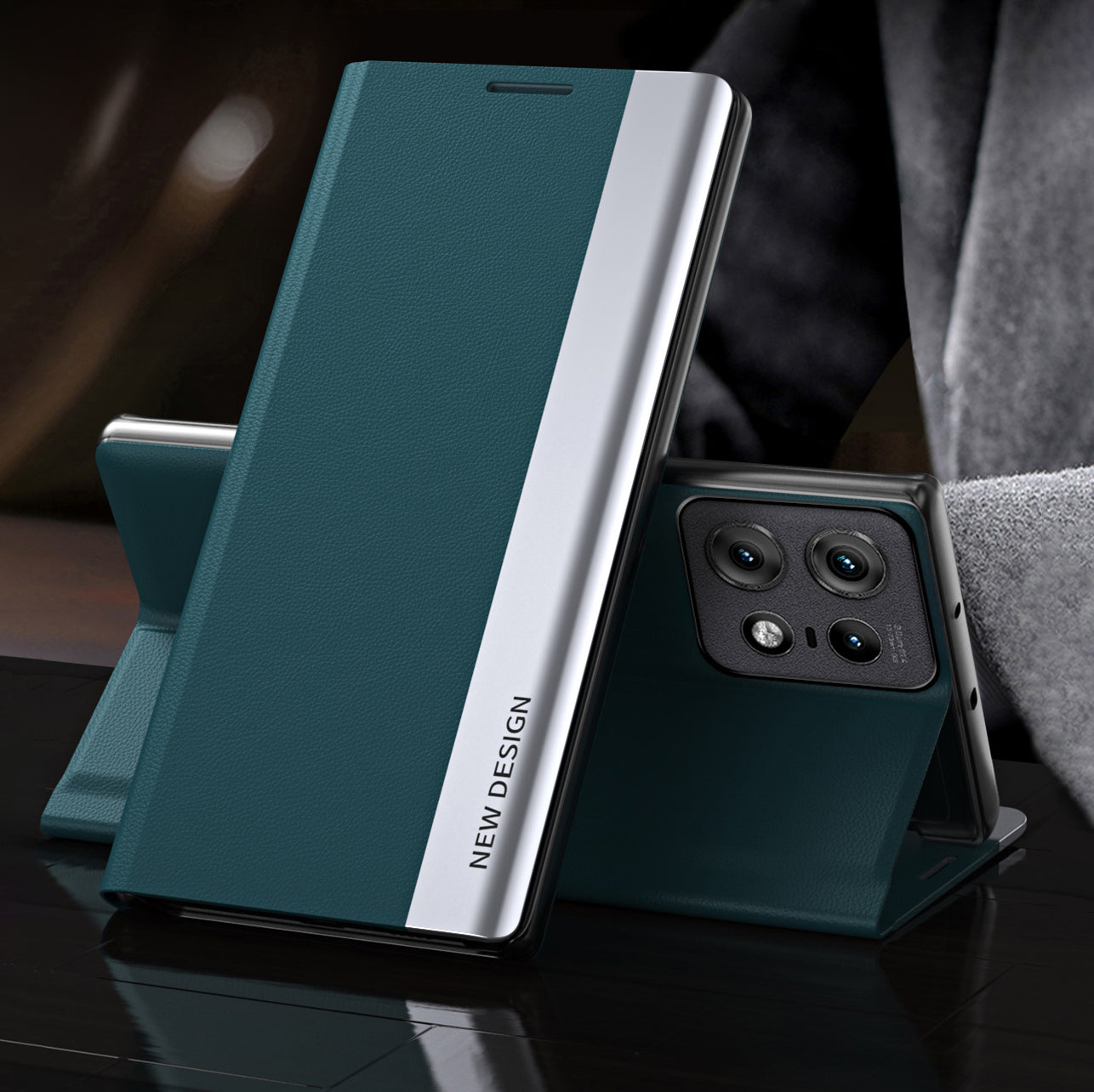 Motorola Edge 50 Pro 5G Flip Leather Case