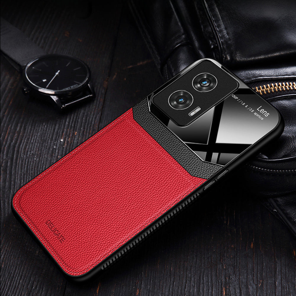 Motorola Moto G85 5G Premium Leather Lens Protective Case