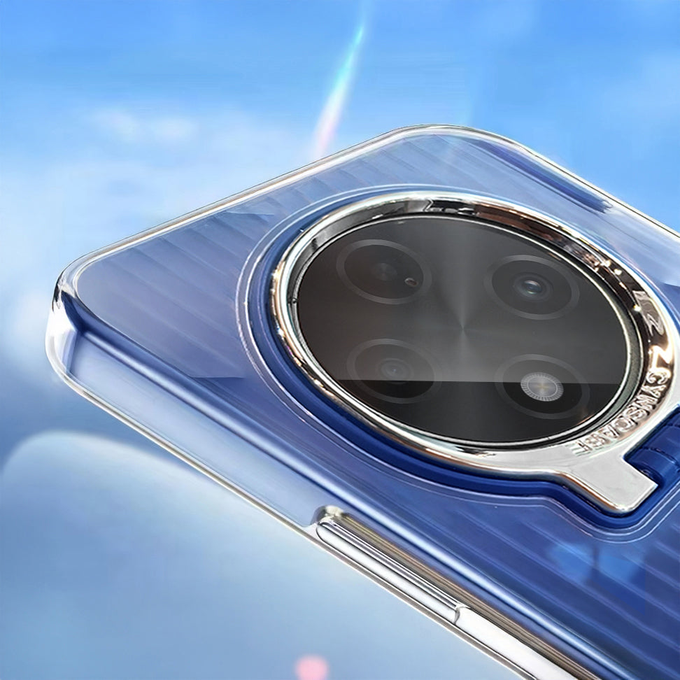 Luxury case with camera wheel protector