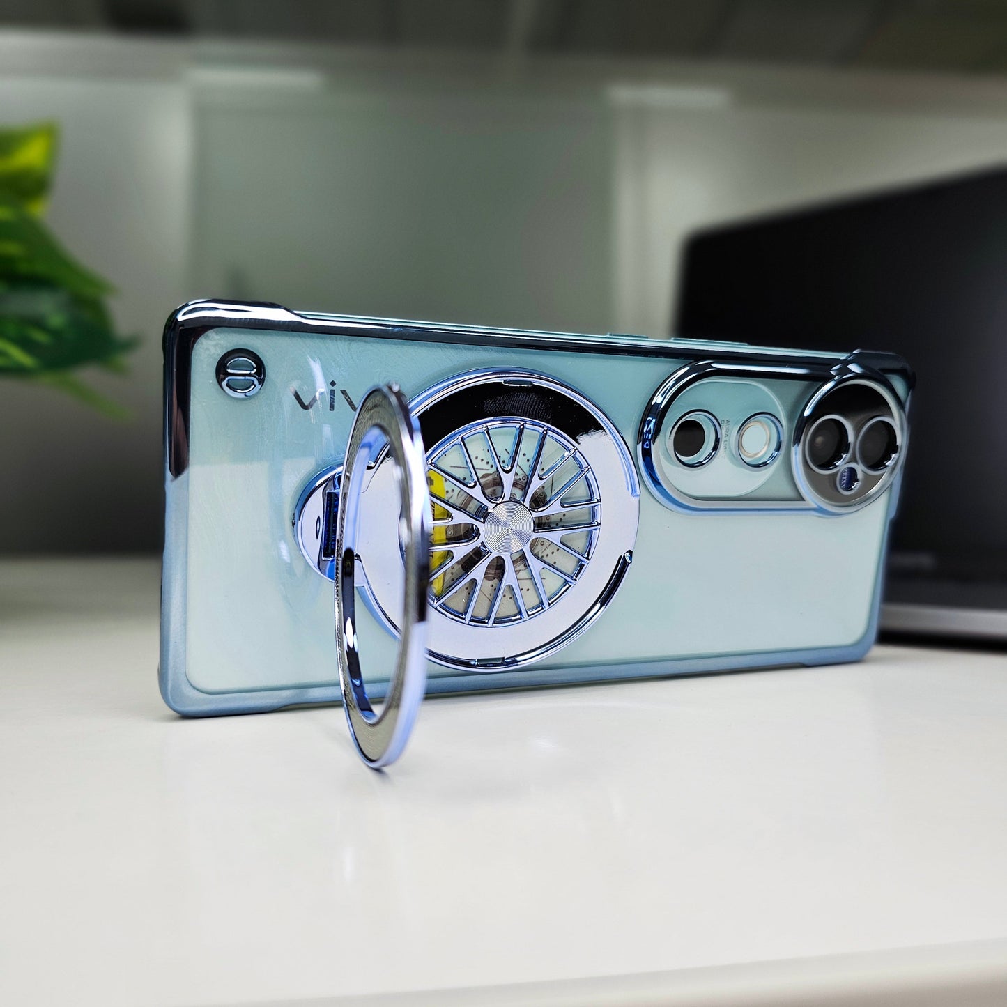 Vivo V40e 5G Porsche® Wheel Frameless Case