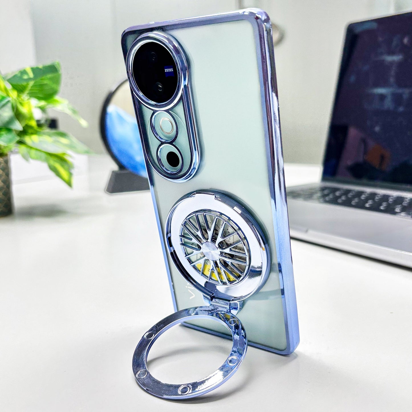 Vivo V40 Pro 5G Ferrari Wheel Electroplating Case