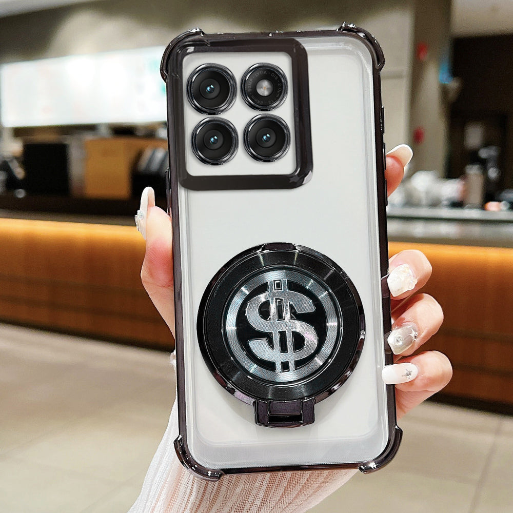 Motorola Edge 60 Fusion 5G Four Corner Airbags 100% Original Astro Money Magnet Rotating Dollar Case