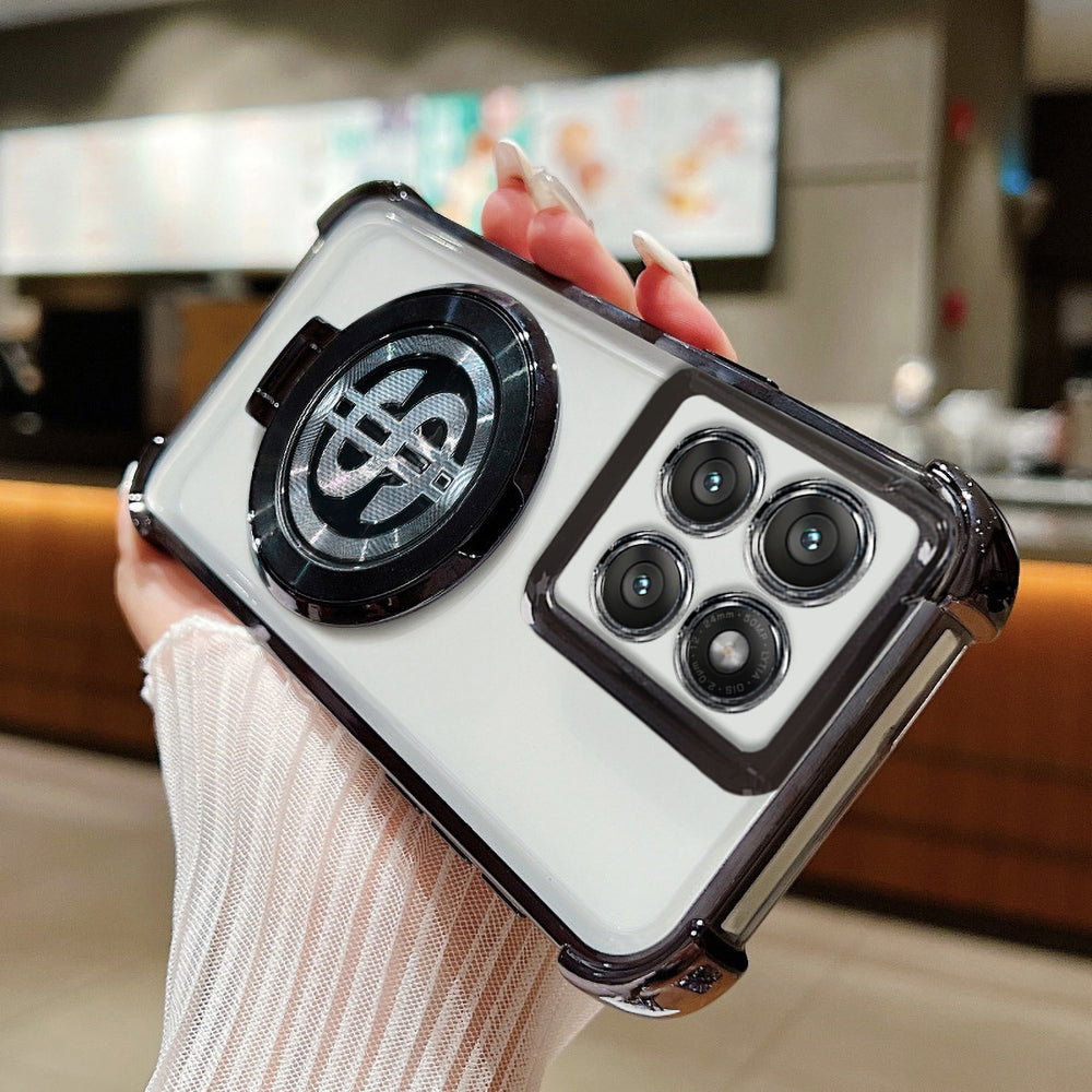 Motorola Edge 60 Fusion 5G Four Corner Airbags 100% Original Astro Money Magnet Rotating Dollar Case