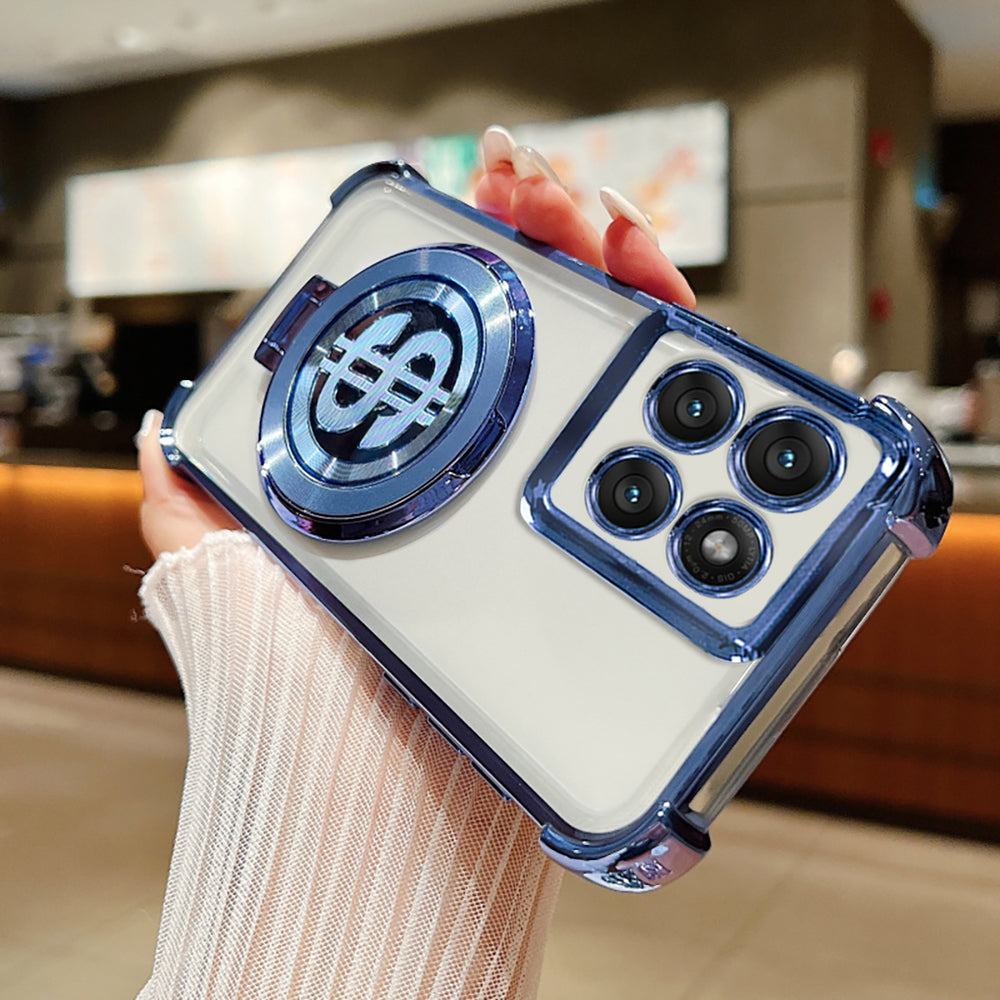 Motorola Edge 60 Fusion 5G Four Corner Airbags 100% Original Astro Money Magnet Rotating Dollar Case