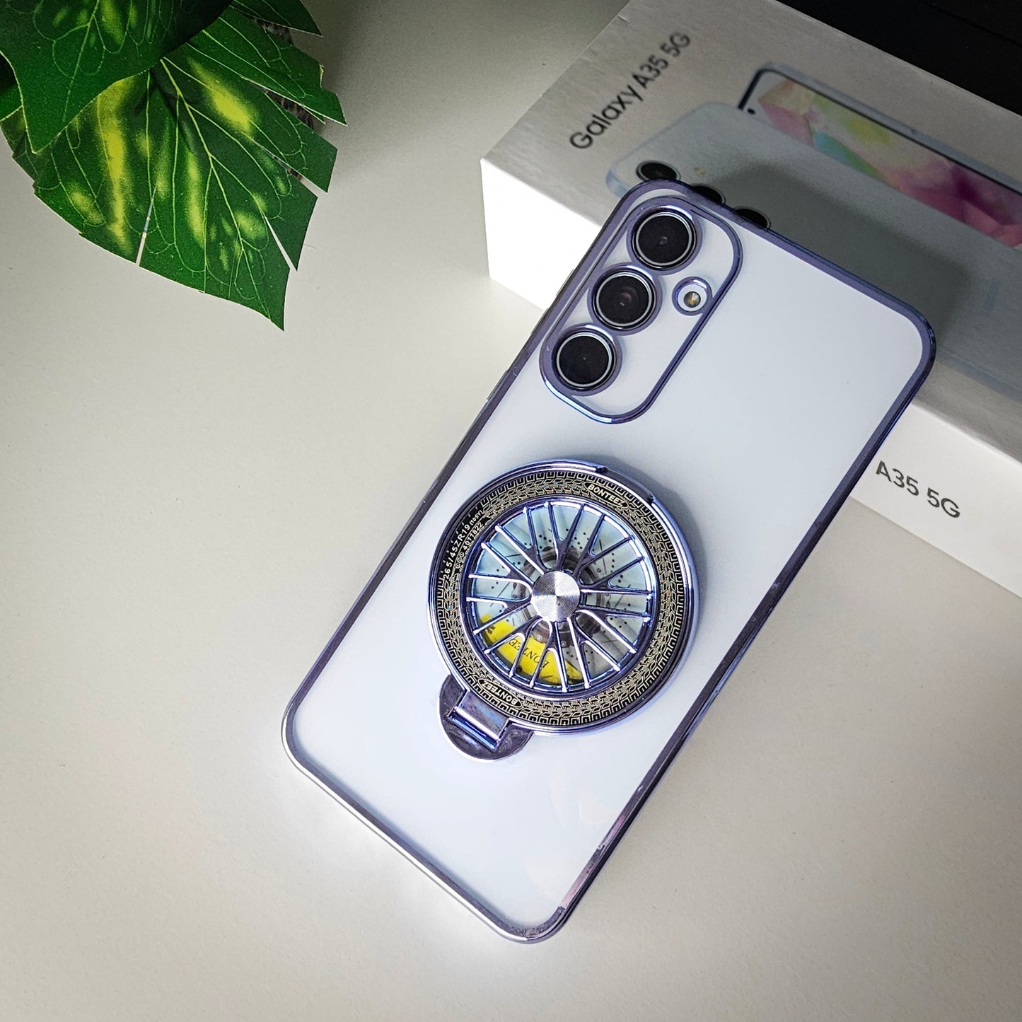 Samsung Galaxy A35 5G Ferrari Wheel Electroplating Case